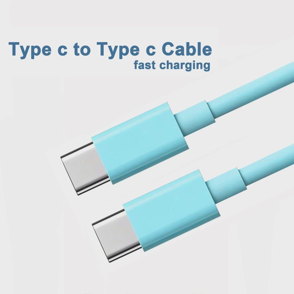 USB-C naar USB-C Kabel 60W PD Snelladen & Data | 1M/2M/3M