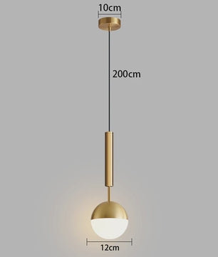 Moderne LED Hanglamp voor Slaapkamer en Nachtkastje - Stijlvolle Binnenverlichting