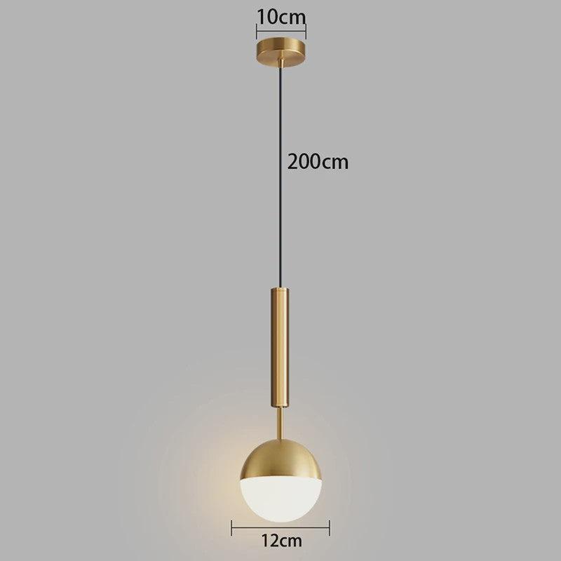 Moderne LED Hanglamp voor Slaapkamer en Nachtkastje - Stijlvolle Binnenverlichting
