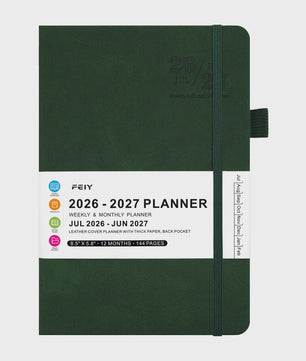 Minimalistische A5 Planner 2026-2027: Dagelijks & Wekelijks Boek voor Werk en Studie