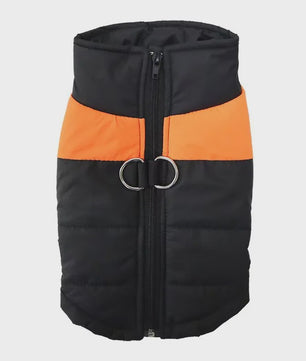 Waterdichte en Warme Hondenkleding Winterjas Vest Gevoerd met Rits voor Kleine tot Grote Honden