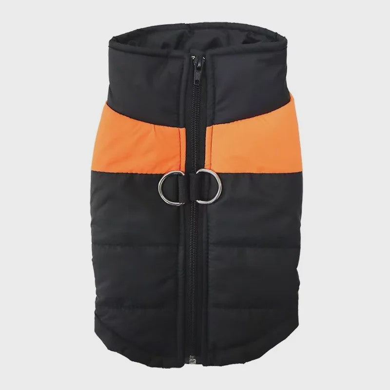 Waterdichte en Warme Hondenkleding Winterjas Vest Gevoerd met Rits voor Kleine tot Grote Honden
