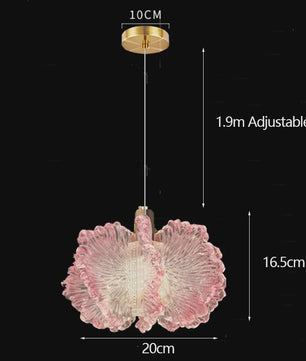 Sfeervolle Acryl Bloem Plafondlamp - Nordic Stijl voor Slaapkamer & Eetkamer