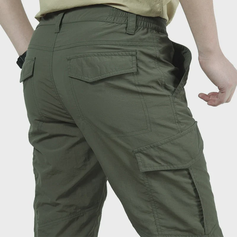 Herfst/Winter Heren Cargo Broek - Lichtgewicht, Waterdicht & Sneldrogend