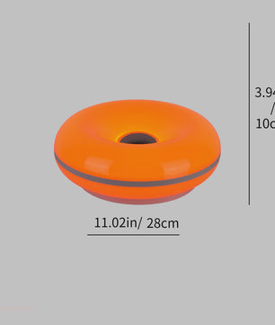 Donut Sfeerlamp met USB - Verstelbare Kleur & Helderheid - Decoratieve Tafellamp