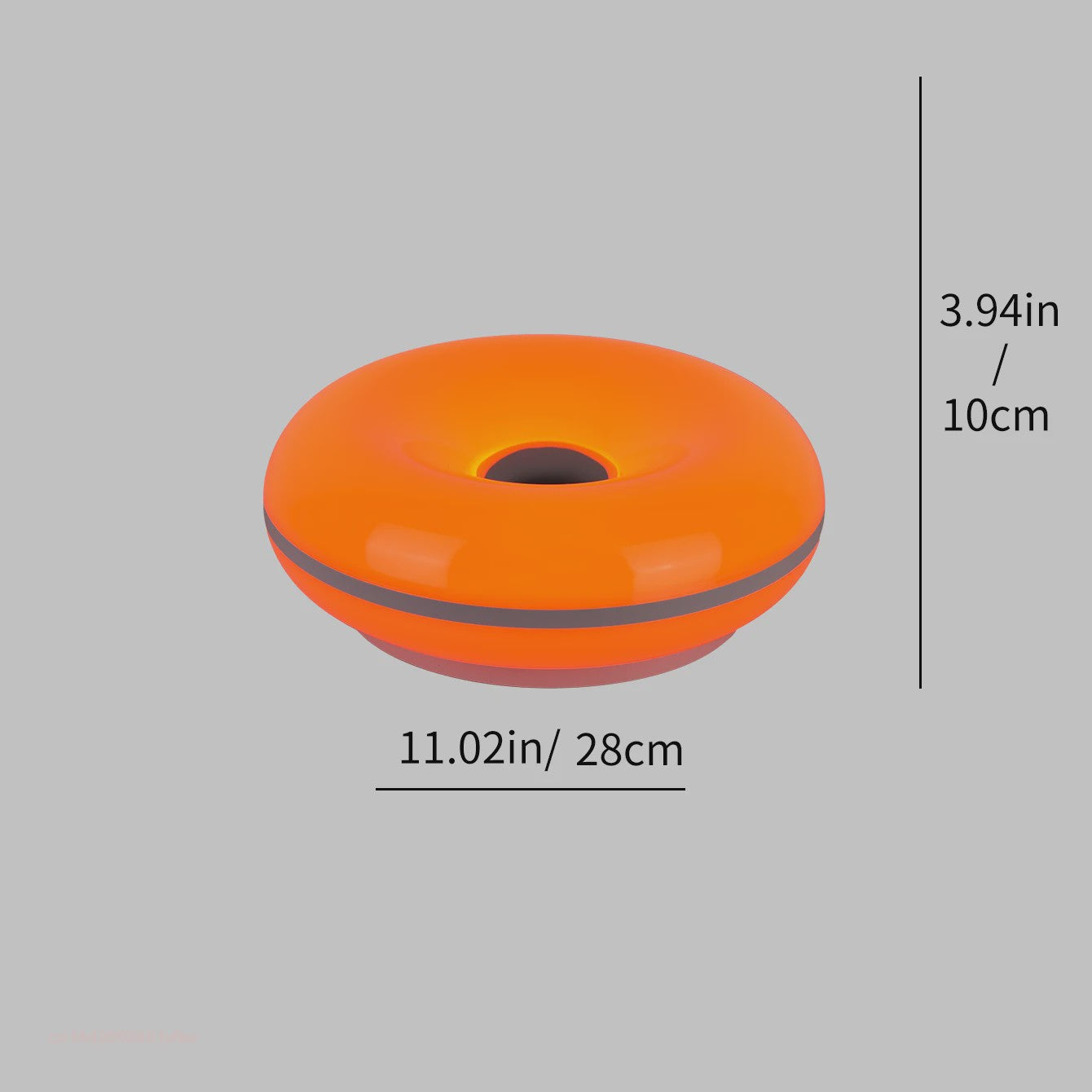 Donut Sfeerlamp met USB - Verstelbare Kleur & Helderheid - Decoratieve Tafellamp