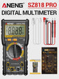 ANENG Digital Multimeters Rechargeable SZ818 Professional AC/DC Voltage NCV Ammeter Voltmeter HFE Triode Capacitor Test Tools