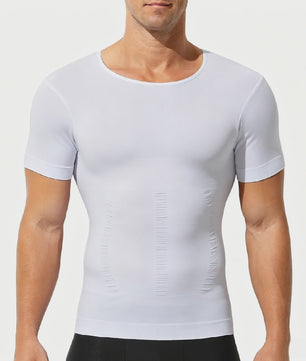 Herenshirt met Compressie en Buikcorrectie - Naadloos Slimming Tanktop voor Fitness en Dagelijks Gebruik