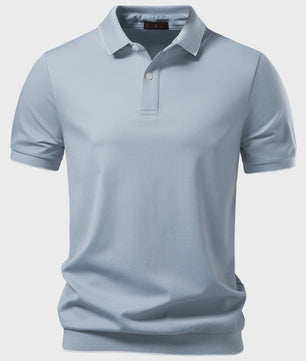 AIOPESON Heren Tencel Polo Shirt - Premium Kwaliteit & Ademend Comfort