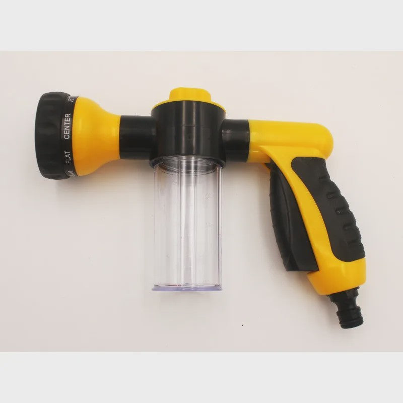 Multifunctionele Hondendouche Spuitpistool 8-in-1 met Schuimfunctie - Ideaal voor Huisdieren, Auto & Tuin