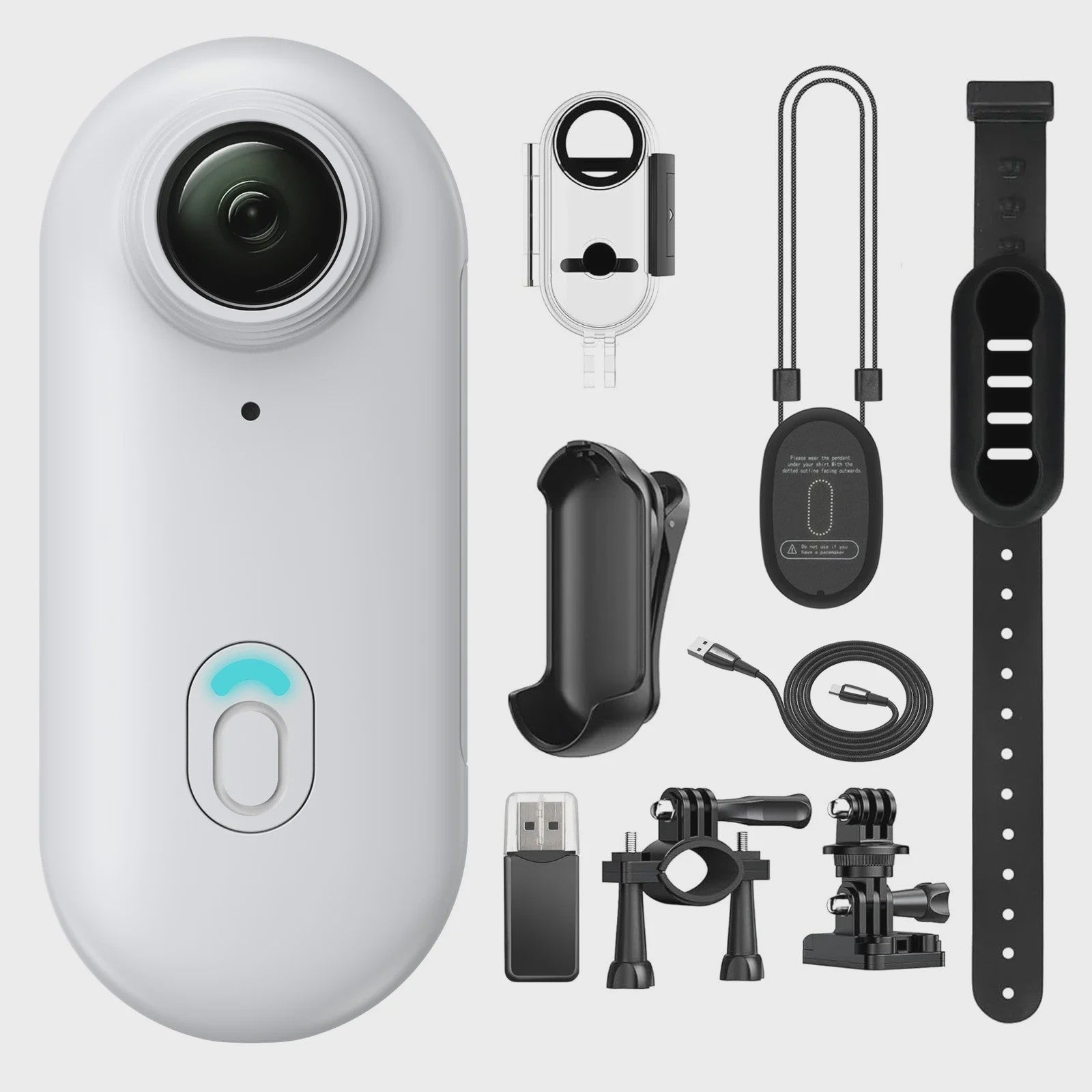 Mini Body Camera Full HD met WiFi - Draagbaar voor Motor, Fiets & Sportactie