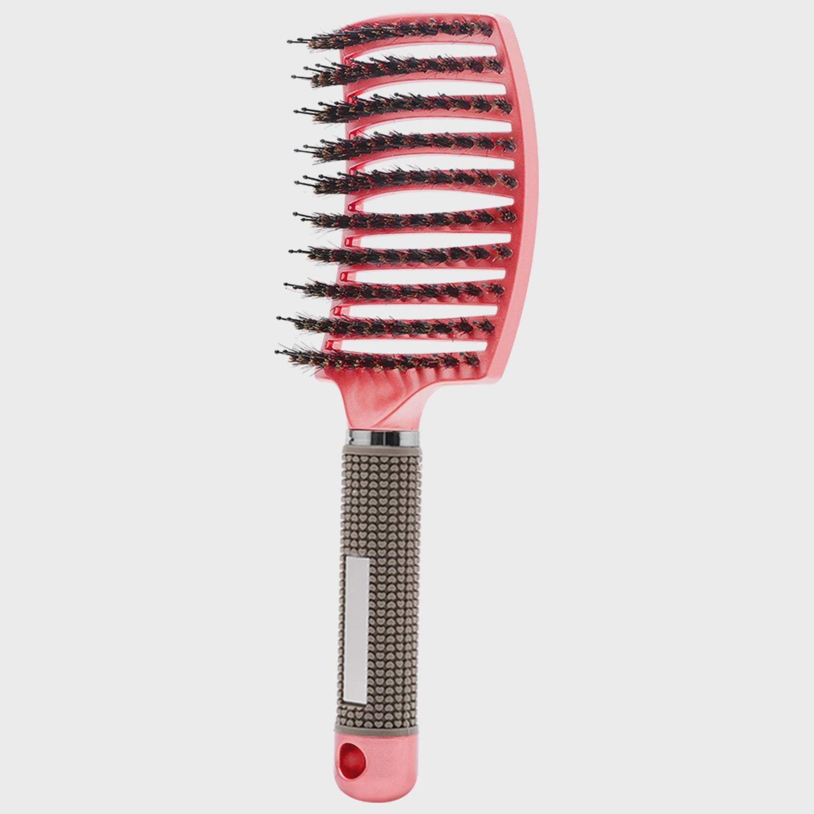 Ontwarrende Haarborstel met Natuurlijke Borstelharen & Nylon - Voor Nat & Droog Haar, Krullen & Styling