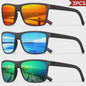Designer Polarized Zonnebrillen Set voor Heren & Dames | UV400 Bescherming | Ideaal voor Buitenactiviteiten