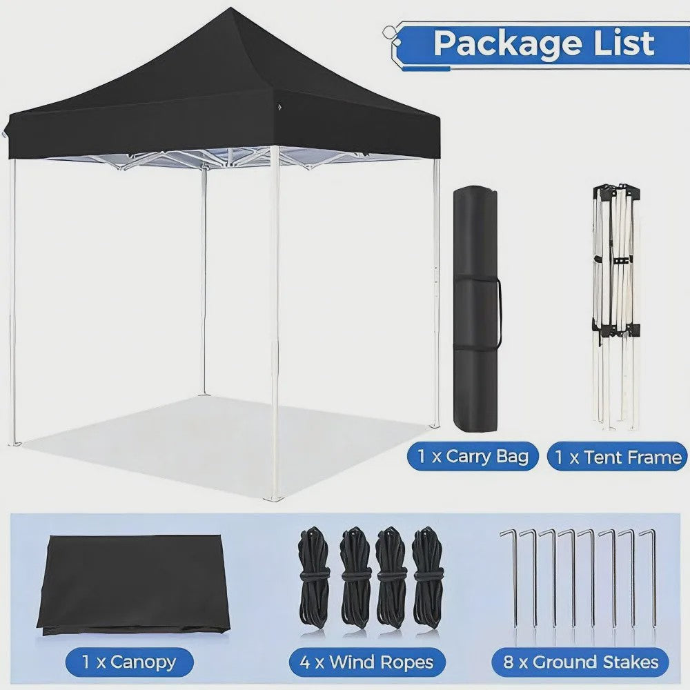 Pop-up Tuinkas 3x2m met Verstelbare Hoogte, UV- en Waterdicht