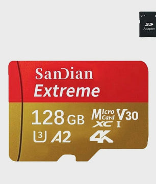 SanDian Extreme Micro SD Kaart - Hoge Snelheid UHS-I U3 V30 A2 - 32GB tot 512GB