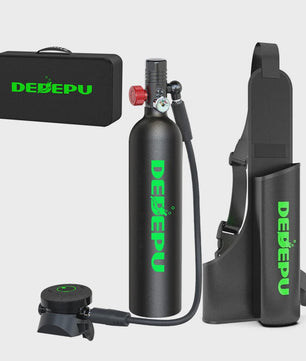 DEDEPU 1L Duikfles - Professionele Onderwater Ademlucht Cilinder voor 15-25 Minuten