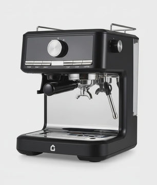 HiMISS Volautomatische Espressomachine met Ingebouwde Grinder en Melkopschuimer - 15 Bar