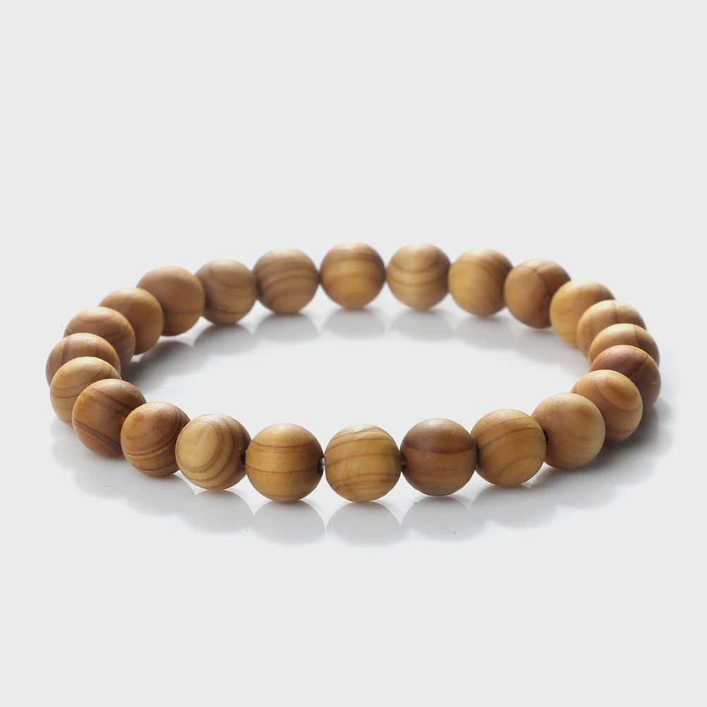 Houten Kralen Armband Sandelhout - Tibetaans Boeddha Meditatie & Gebedssieraad