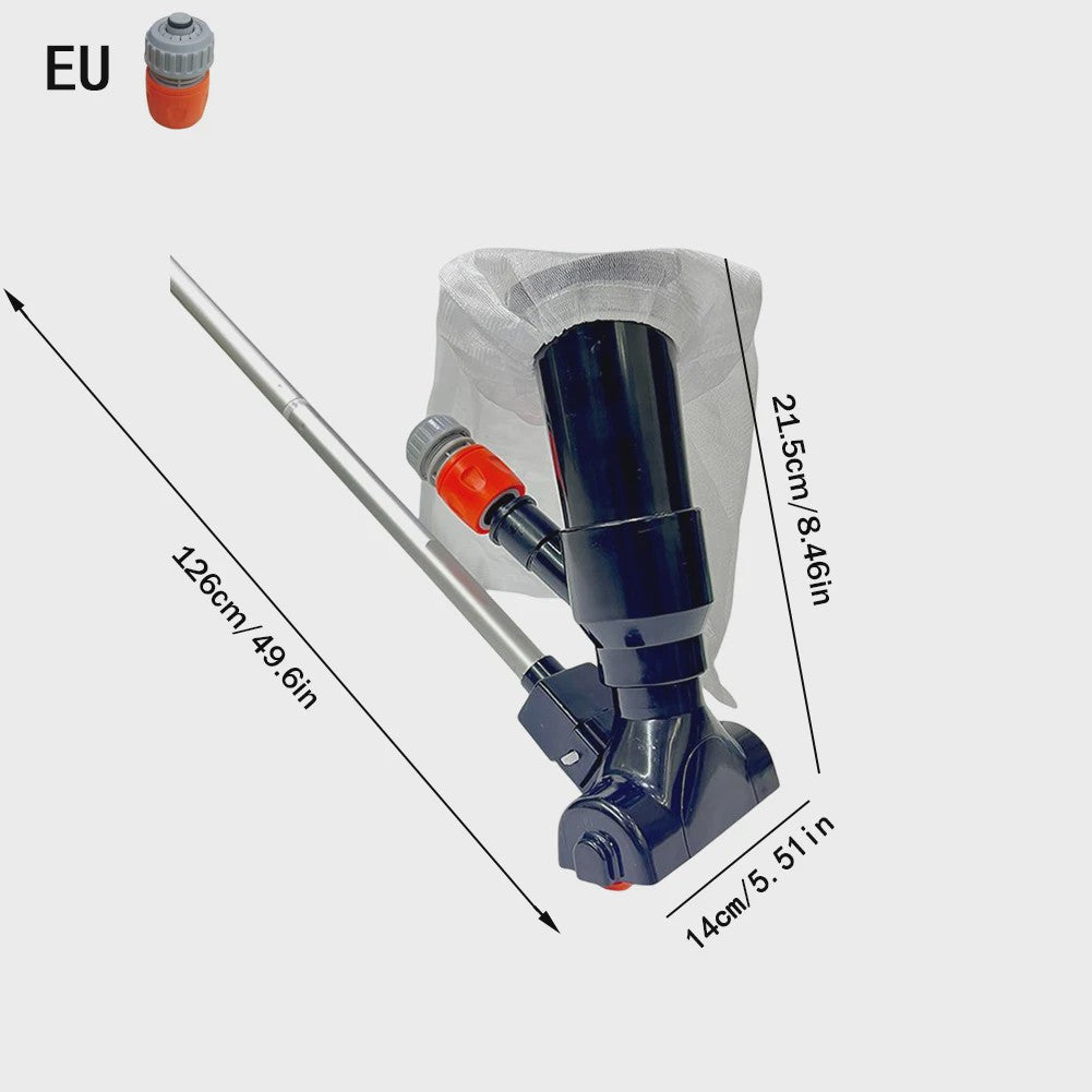 Zwembad Stofzuiger Set - Efficiënte Bodemreiniger met Net en Filter voor Elk Zwembad