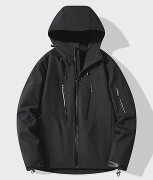 Unisex Waterdichte Outdoor Jas - Winddicht & Ademend voor Wandelen, Kamperen & Sport