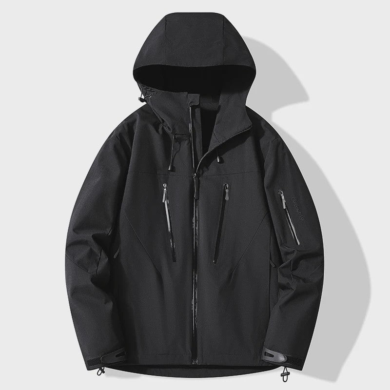 Unisex Waterdichte Outdoor Jas - Winddicht & Ademend voor Wandelen, Kamperen & Sport