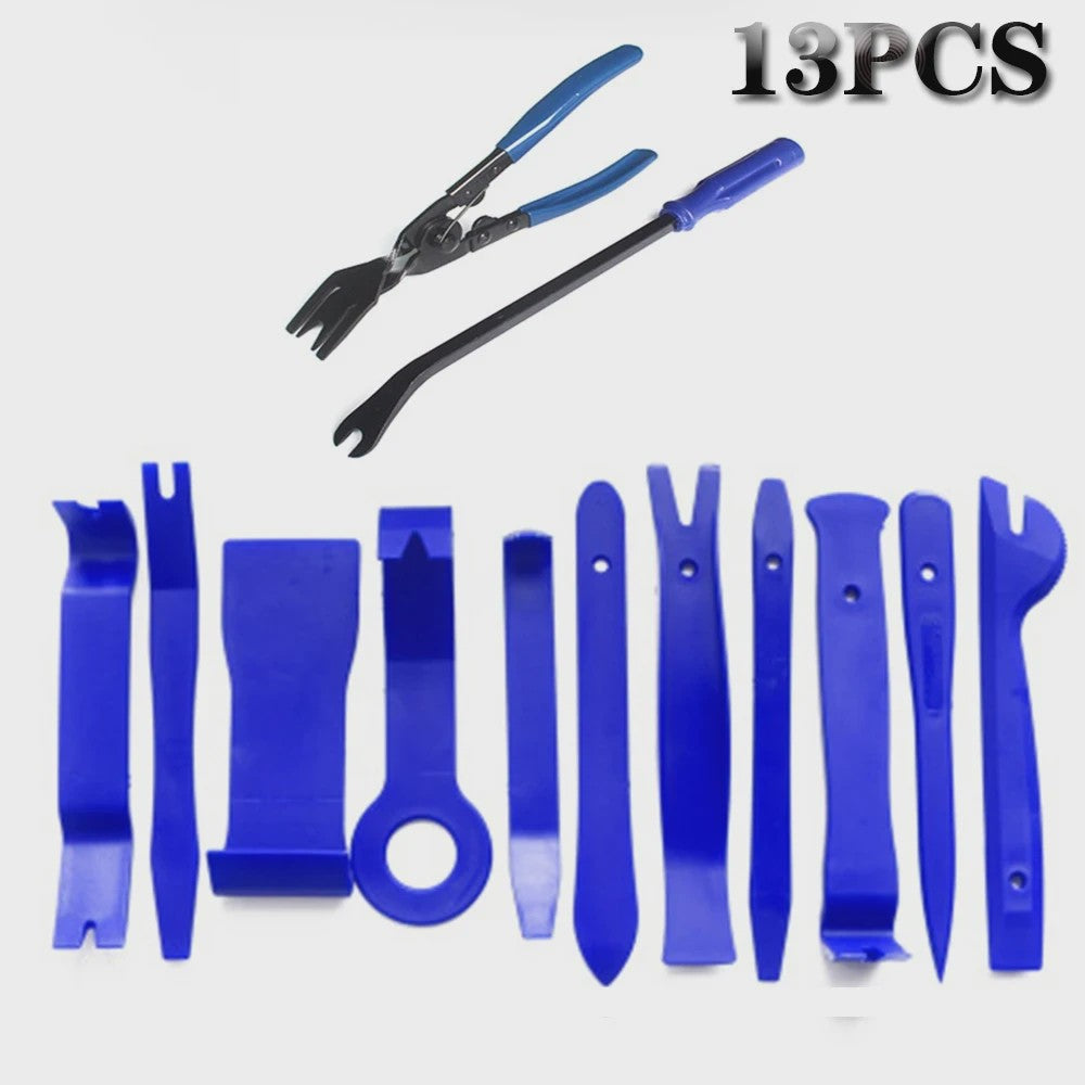 38-delige Auto Interieur Demontage Kit: Kunststof Trim Verwijderaar & Clips Trekker Set