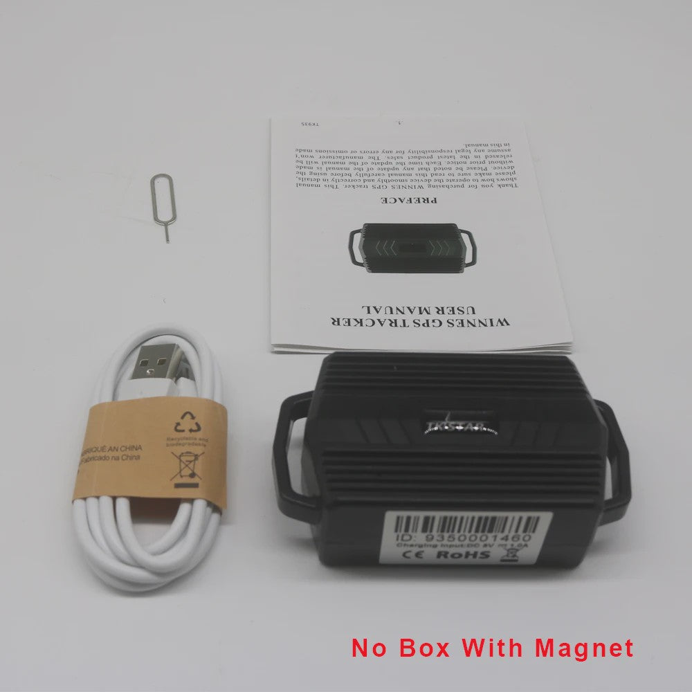 Waterproof 2G GPS Tracker voor Dieren (Koe, Kameel) - TK935 Locator met Magneet