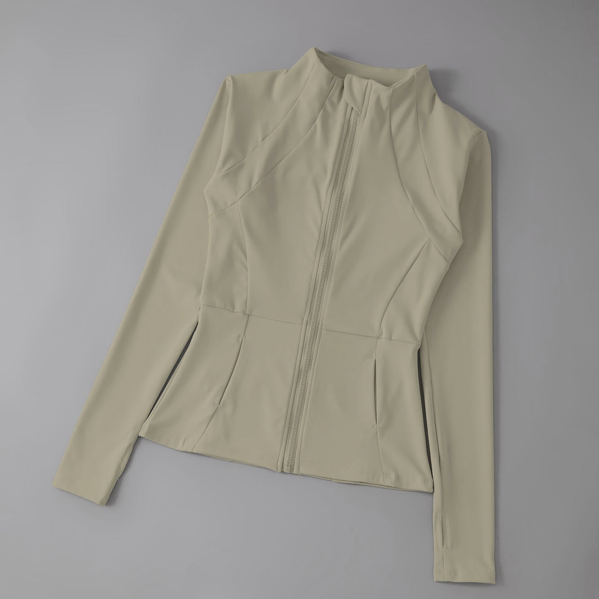 Dames Sportjack met Lange Mouwen - Windbreaker Stijl voor Running, Yoga & Workouts