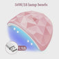 Professionele UV/LED Nageldroger Lamp voor Gel Polish - Snel Drogen Thuis & Salon
