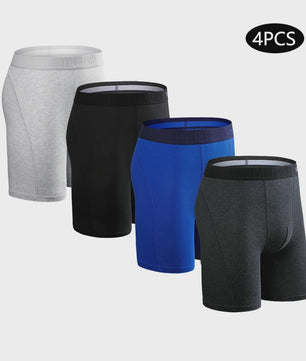 Lange Boxershorts voor Heren - Comfortabel Katoen & Plus Size Pasvorm