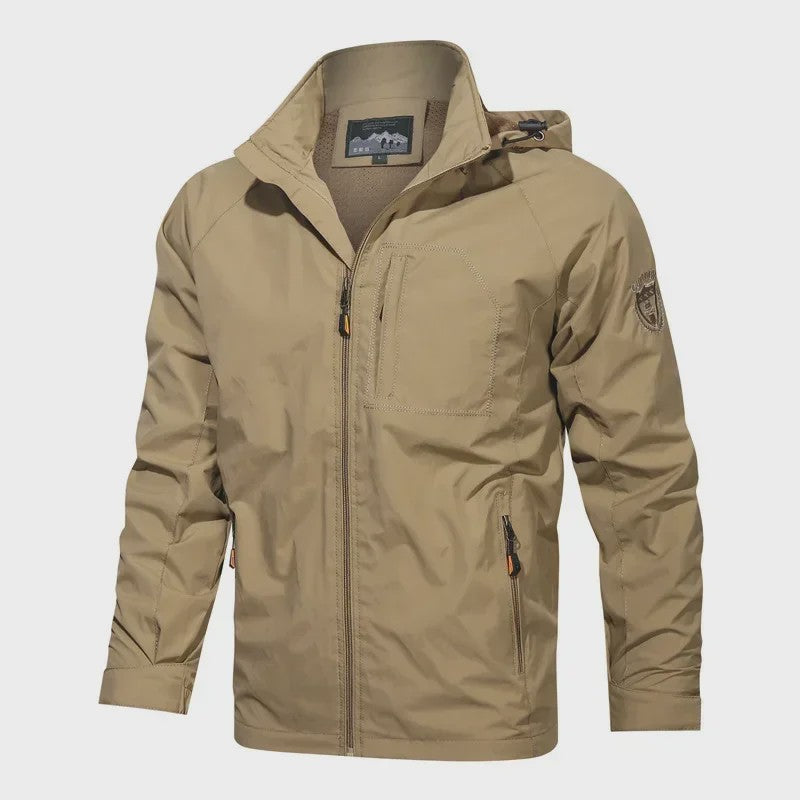 Waterdichte Heren Outdoor Jas - Ademend & Winddicht voor Camping, Vissen en Wandelen
