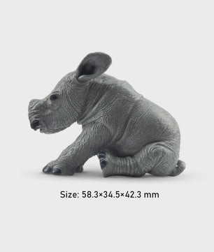 Toymany Camel Kalf Miniatuur Dier Model - Realistische Speelgoedfiguur voor Kinderen & Taartdecoratie