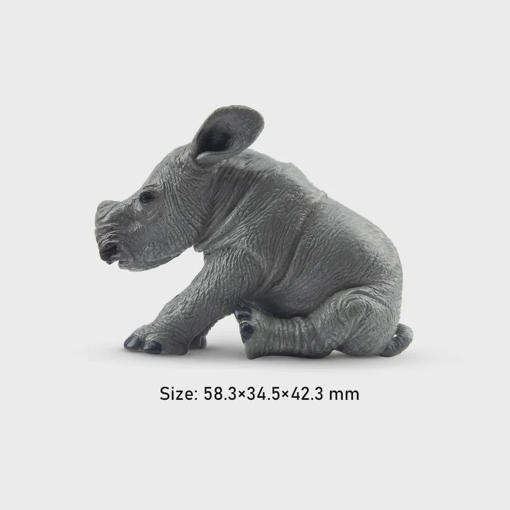 Toymany Camel Kalf Miniatuur Dier Model - Realistische Speelgoedfiguur voor Kinderen & Taartdecoratie