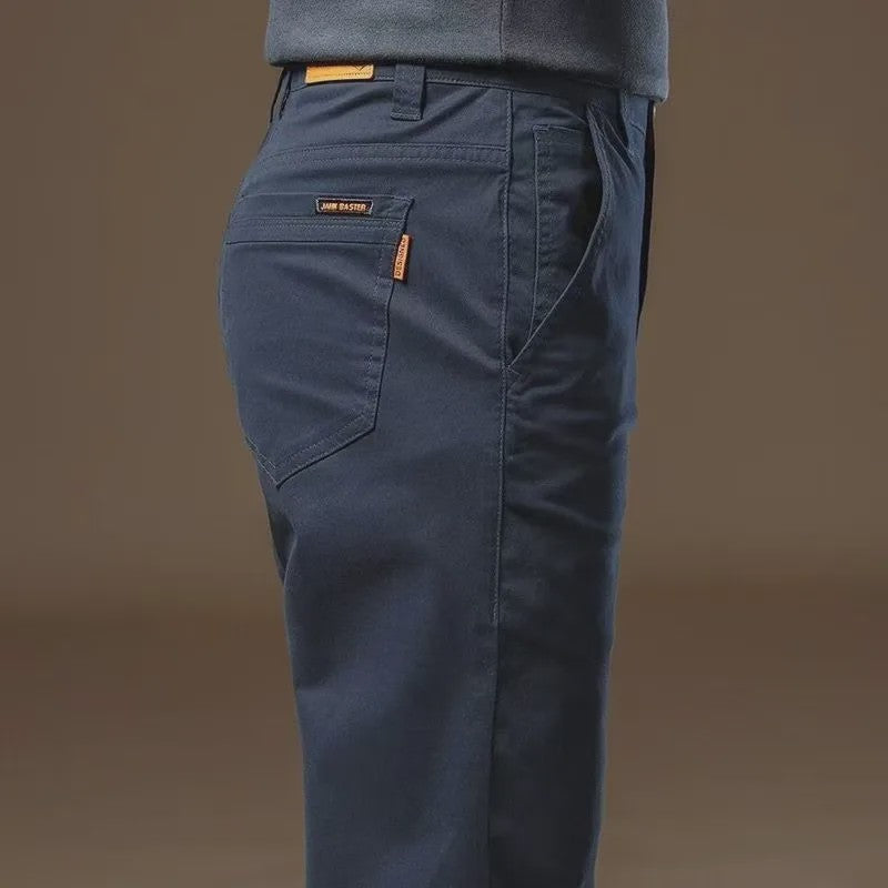 Herfst/Winter Heren Slim Fit Katoenen Broek - Casual & Zakelijk