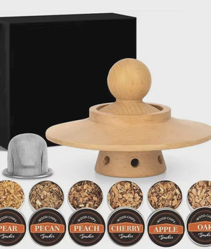 Whiskey Smoker Kit met 6 Houtspaanders - Cocktails & Old Fashioned Infuser