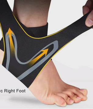 Comfortabele Enkelbrace met Compressie - Ademend & Ondersteunend voor Sport