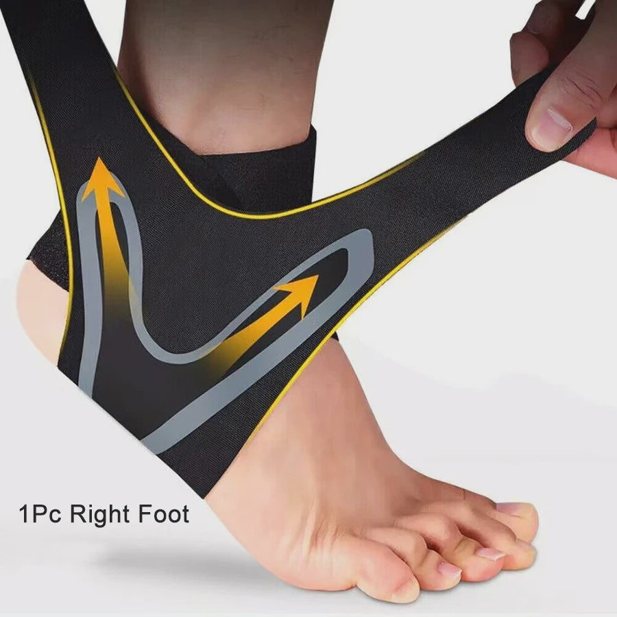 Comfortabele Enkelbrace met Compressie - Ademend & Ondersteunend voor Sport