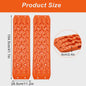 Tractieborden Set (2 stuks) - Offroad Hulp voor Sneeuw, Modder en Zand