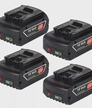 Bosch 18V 8.0Ah Li-ion Accu - Krachtige Vervanging voor GBA, GSR, GSB Power Tools