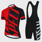 Professionele Fietskleding Set Heren - Zomer MTB Shirt & Bib Shorts