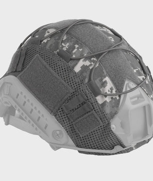 Tactische Helm Cover met Elastisch Koord voor Fast Helm - Airsoft & Paintball Camouflage