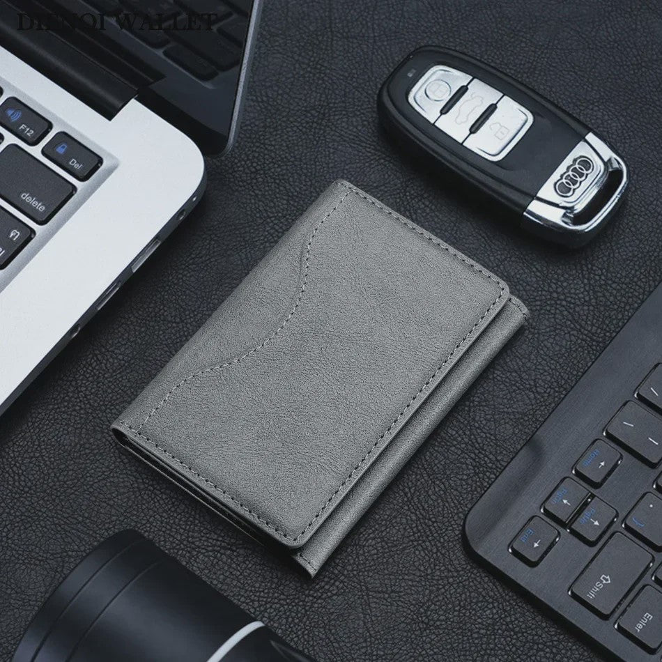 Magnetische Kaarthouder voor iPhone - PU Leer, Magsafe Compatibel