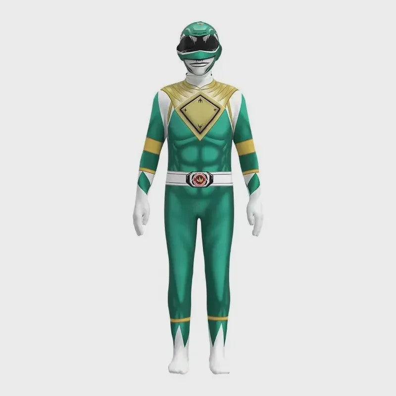 Volwassen Samurai Sentai Shinkenger Ranger Kostuum - Jumpsuit Cosplay voor Feestjes & Halloween
