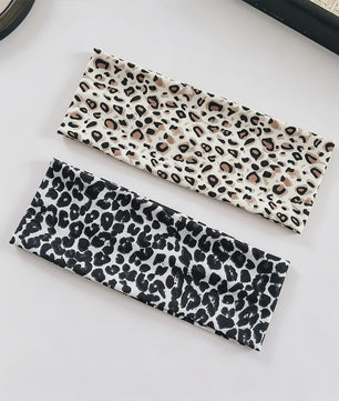 Elastische Dames Haarband met Panterprint - Stijlvol & Comfortabel voor Sport, Yoga en Dagelijks Gebruik