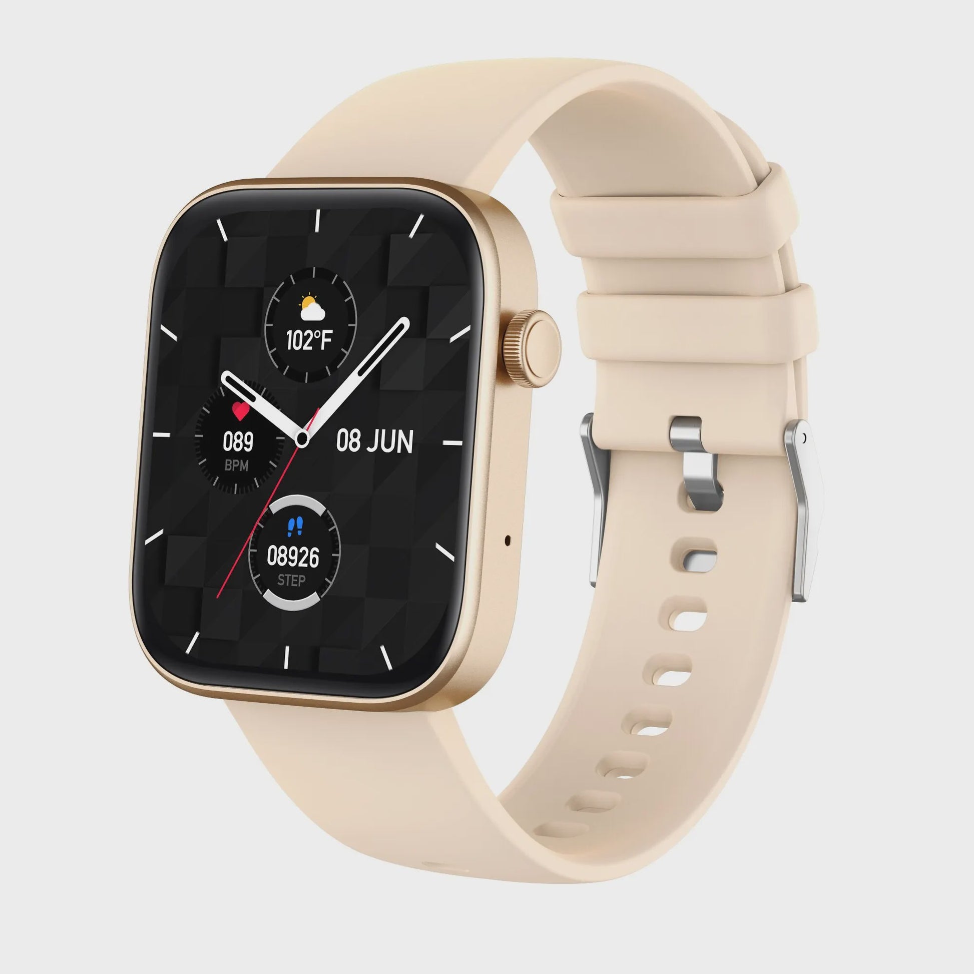 COLMI P71 Smartwatch: Bellen, Gezondheidsmonitoring & 1.9" HD Scherm