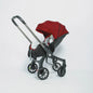 Multifunctionele 4-in-1 Kinderwagen & Reiswieg: Lichtgewicht, Inklapbaar & Hoge Zit
