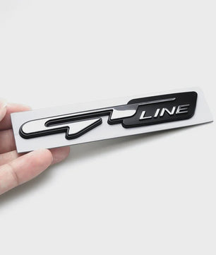 3D GT Line Embleem Badge Sticker - Stijlvolle Auto Accessoire voor Peugeot & Kia