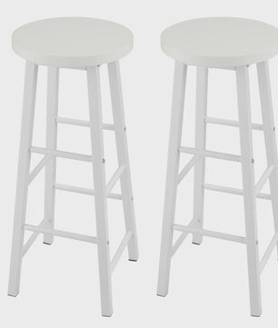 Set van 2 Hoge Barkrukken - Stabiel & Duurzaam - Bistro & Keuken