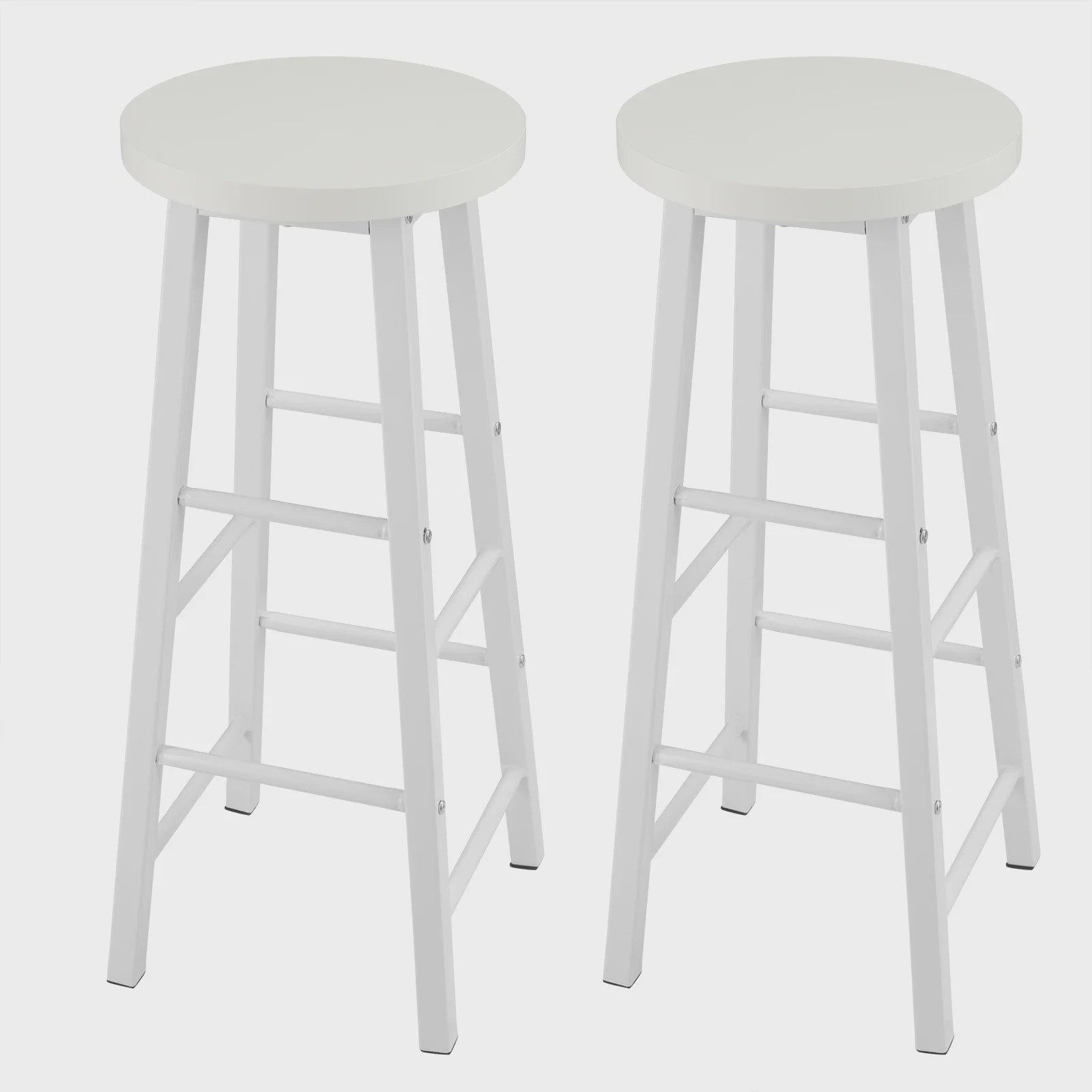 Set van 2 Hoge Barkrukken - Stabiel & Duurzaam - Bistro & Keuken