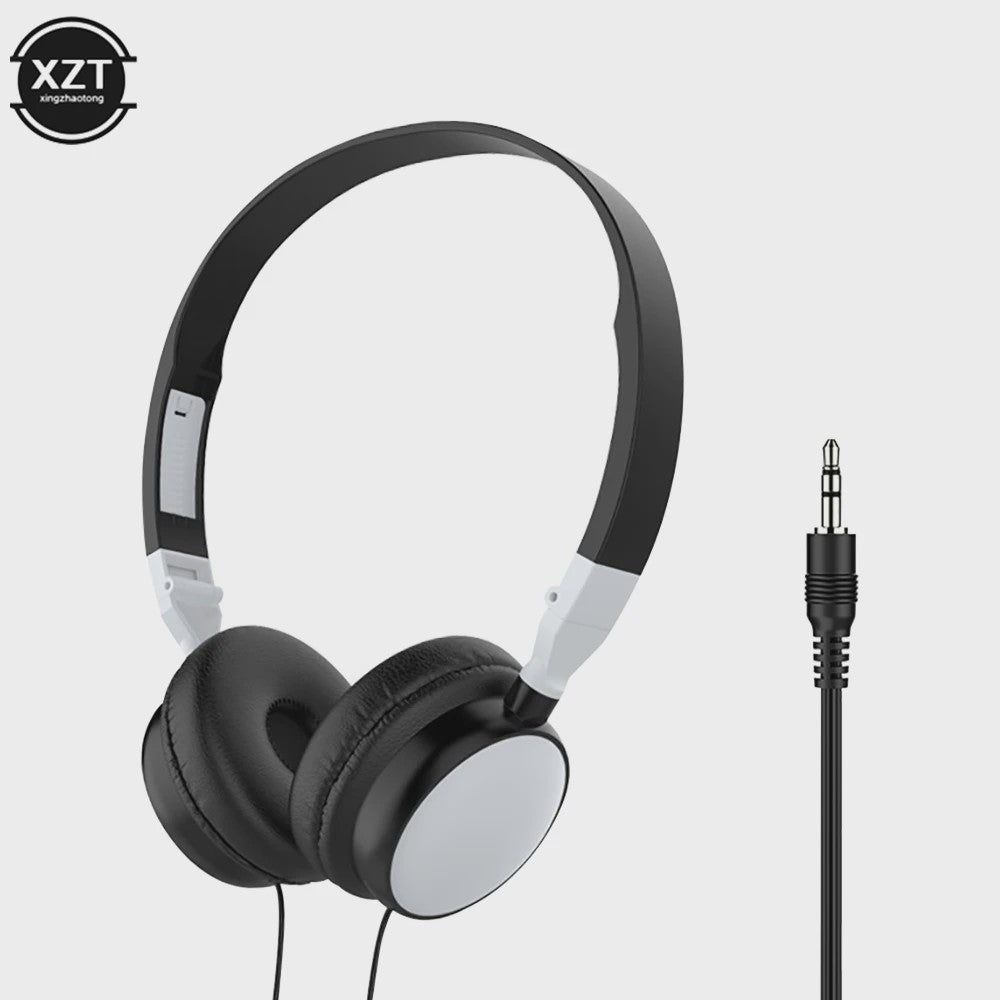 Gaming Headset met Subwoofer & Hifi Geluid - Opvouwbaar & Draagbaar met 3.5mm Plug